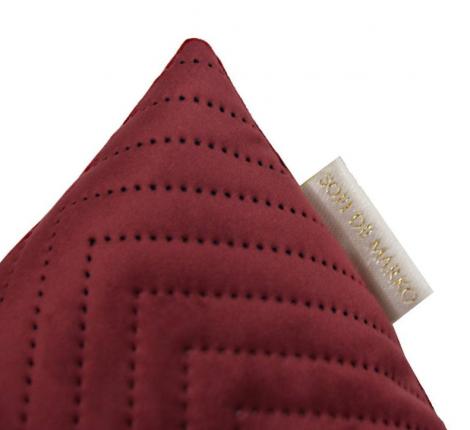 Наволочка декоративная "Sofi de Marko" Оникс №11 Велюр, 45х45