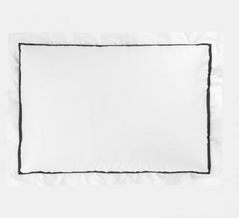 Наволочка с узкой отделкой "ALPINE DARK ONYX ALLURE GRASS" Мако-Сатин, 50х70 (2шт)