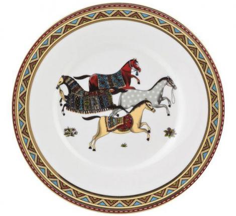 Чайный набор "ЛОШАДЬ" (260 мл) на 2 персоны, 4 предмета