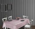 Скатерть "DO&CO" броде жаккард 160х220 ROMA, пудра