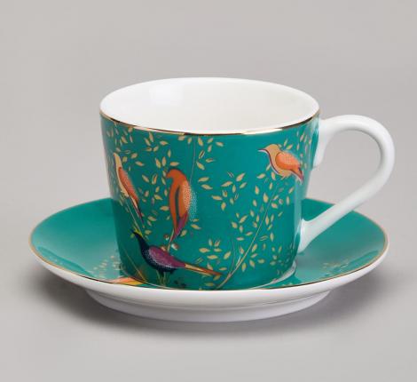 Кофейный набор "GOLDEN BIRDS" 419-133 на 2 персоны, 4 предмета (120 мл)