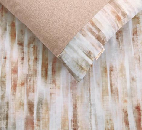 Постельное бельё "KARTEKS" жаккардовый сатин АКВАРЕЛЬ CVP 03, 2 спальный