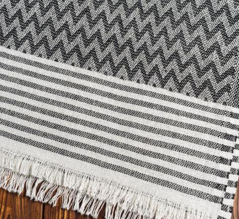 Плед "ELISA" черный, 170Х210