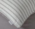 Постельное белье с одеялом "Kazanov.A." Stripe Muslin (серебро платина), 1,5 спальный