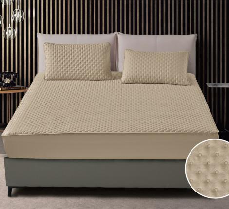 Покрывало с резинкой Valtery PVR-13, 160х200х30 (50х70-2 шт.)