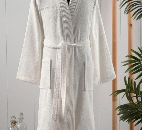 Халат женский "PIERRE CARDIN HOME" молочный, S-M