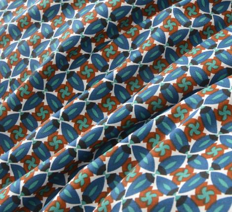 Постельное белье "Sofi de Marko" Ахиллес (синий) Сатин, Семейный