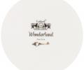 Тарелка обеденная "WONDERLAND" 590-444, диаметр 25,5 см