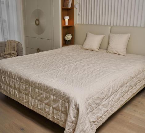 Покрывало Luxberry "KUBU" 150x220, экрю