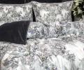 Постельное белье с одеялом "Kazanov.A." Фаворит (графит жемчуг) Велюр/Egypt Cotton, Семейный