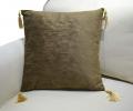 Наволочка декоративная "Sofi de Marko" Эстер (бежевая) Жаккард, 45х45