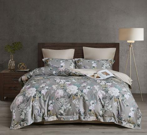 Постельное белье "Asabella" 2296-6 Фланель, Евро