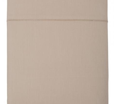 Простынь "Blanc des Vosges" сатин-делюкс, 280х320 chanvre (бежевый)