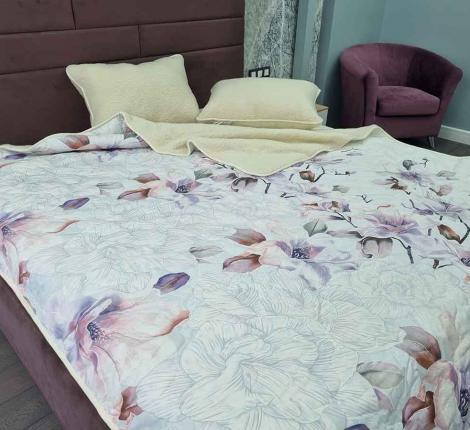 Одеяло тёплое Magic Wool "Облако-Магнолия" шерсть мериноса, 200х220