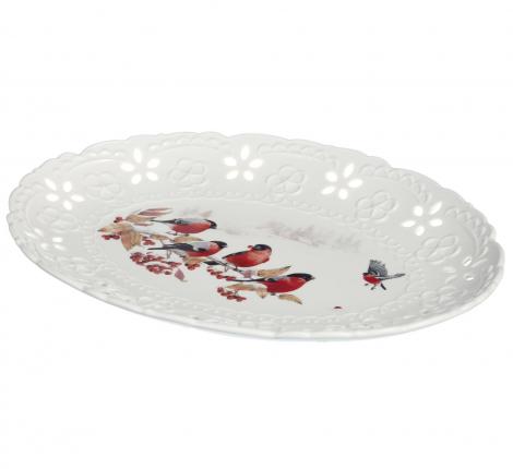 Блюдо овальное "FOREST TALE", длина 30 см