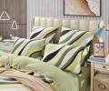 Постельное белье "Sofi de Marko" Антей (зеленый) Сатин, Семейный