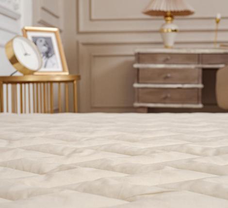 Наматрасник Лежебока "ЛЁН и ХЛОПОК", 140х200