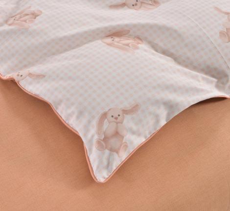 Постельное белье детское "Sofi de Marko" Зайка Сатин, 1,5 спальный