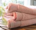 Коврик для ванной "Blanc des Vosges" UNI POUDRE  50х90, пудрово-розовый
