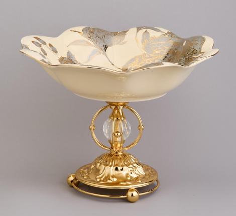 Фруктовница на ножке "Lefard" 46-1392, 29*29*24 см