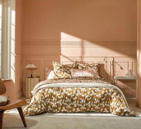 Постельное бельё "Blanc des Vosges" ENVOLEE CUIVRE Сатин ДеЛюкс, Евро