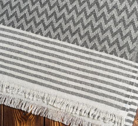 Плед "ELISA" темно-серый, 170Х210