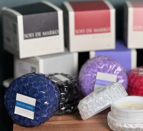 Ароматическая свеча "Sofi de Marko" White camellia, 70 грамм