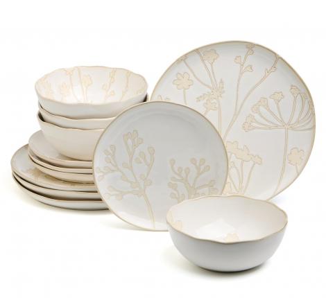 Набор посуды обеденный BRONCO "FIELD" на 4 персоны, 12 предметов