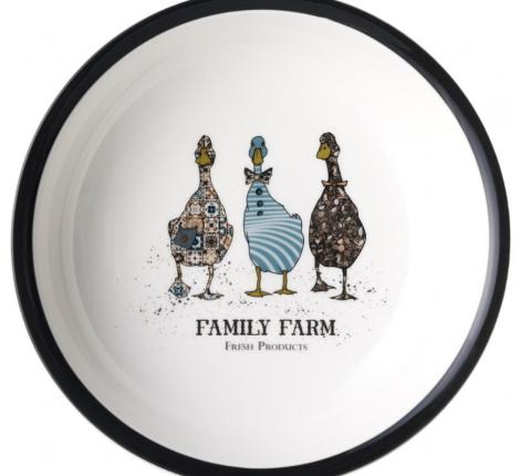 Тарелка суповая "FAMILY FARM" 263-1434, 800 мл