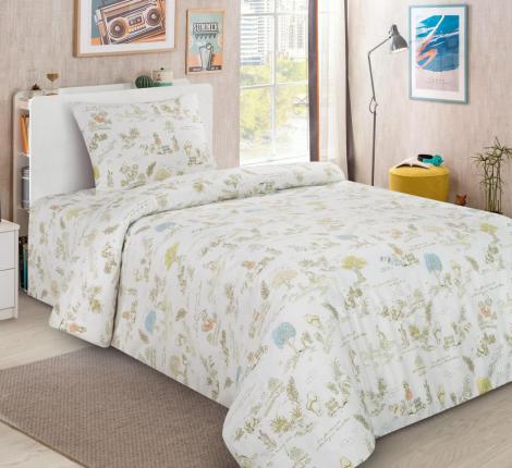 Постельное белье Valtery DS-153 Сатин, 1.5 спальный