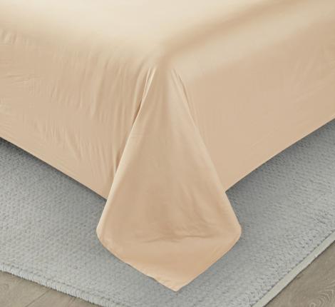Постельное бельё "KARTEKS" Сатин однотонный SKO-025, 2 спальный