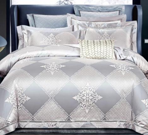 Постельное белье "Valtery" JC-94 Жаккард, Семейный