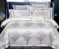 Постельное белье "Valtery" JC-94 Жаккард, Семейный