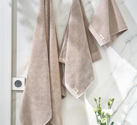 Комплект махровых полотенец "DAILY BATHING" (30x50,50x100,70x140, какао