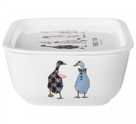 Блюдо прямоугольное с крышкой "FAMILY FARM", 1800 мл