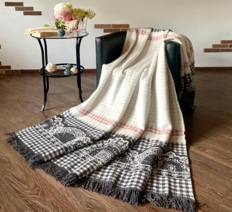 Плед хлопковый Райтекс "ЛАУРА", 150х200