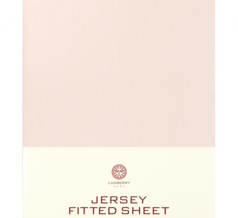 Простыня детская на резинке Luxberry 130x75x25, розовый