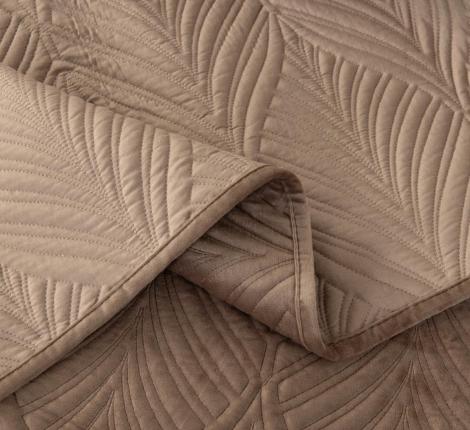 Покрывало "Sofi de Marko" Таира (бежевый) Велюр, 240х260