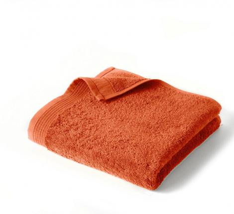 Полотенце махровое "Blanc des Vosges" UNI TERRA COTA (оранжевый), 40х60