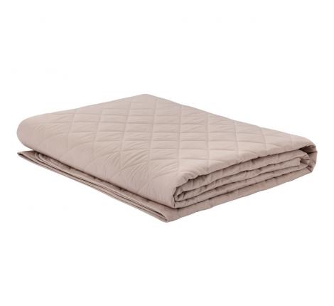 Покрывало "Sofi de Marko" Стефано (бежево-персиковый) Сатин, 160х220