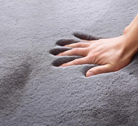 Коврик "Sofi de Marko" Camilla (серый) Искусственный мех, 160х230