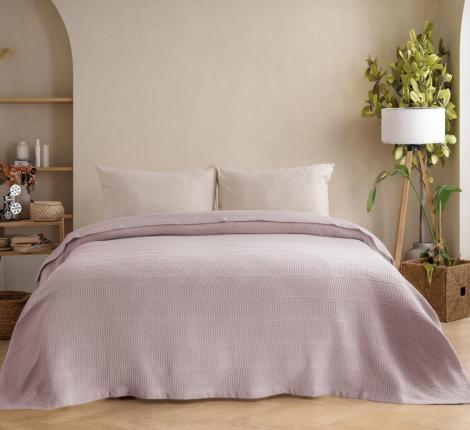 Покрывало "DO&CO" 220x240 LOOMA, лиловый
