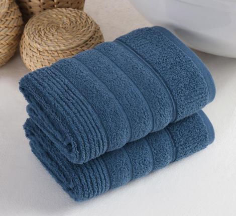 Комплект махровых полотенец "METEOR" (50x90/2 шт.) SICILYA, синий