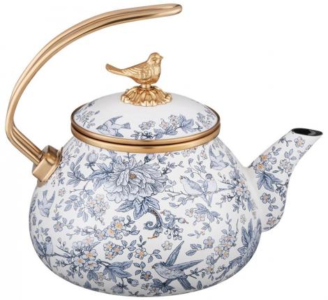 Чайник эмалированный "ROYAL GARDEN" 950-676, 2,2 л