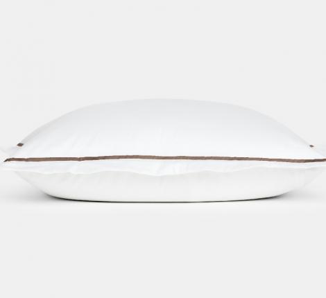 Наволочка с широкой отделкой "ALPINE BROWNIE ALLURE GRASS" Мако-Сатин, 50х70 (2шт)