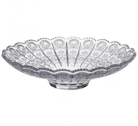 Блюдо "MUZA CRYSTAL", диаметр 27,2 см