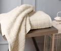 Полотенце махровое Arya 70x140 Quatro, Бежевый