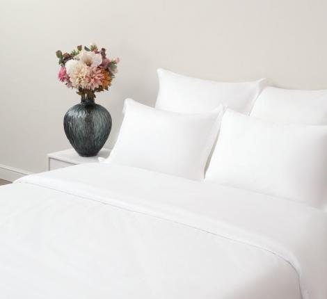 Постельное белье "Sofi de Marko" Иоланда (белая) Сатин, Евро