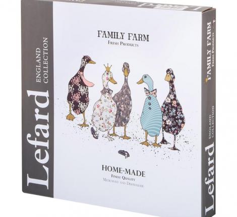 Тарелка обеденная "FAMILY FARM", диаметр 25,5 см