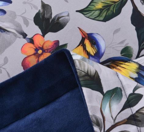 Постельное белье с одеялом "Sofi de Marko" Ренато №1 Велюр/Сатин, 1,5 спальный